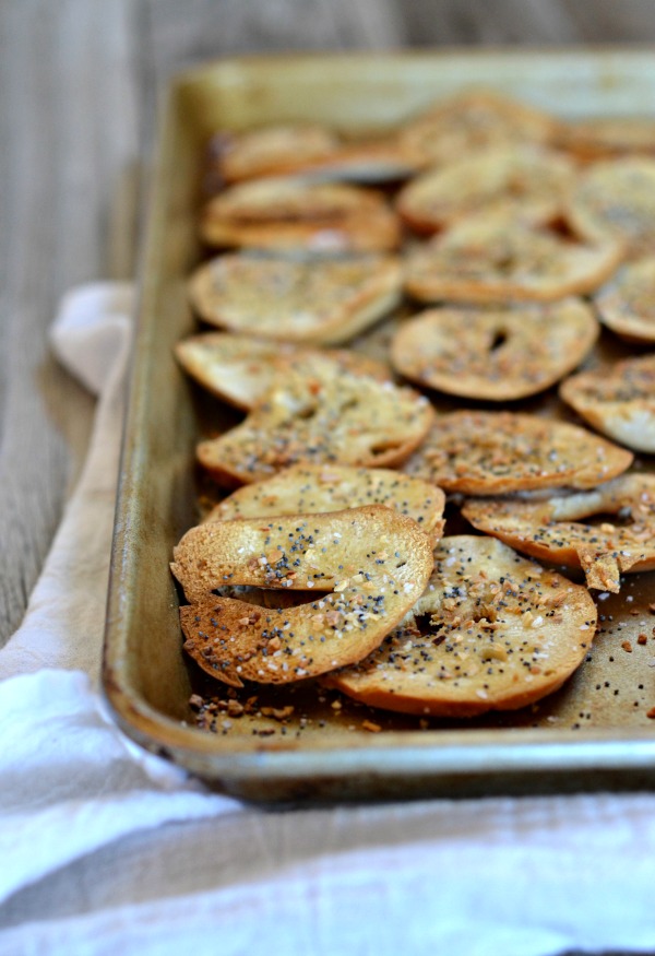 Everything Bagel Chips - Mountain Mama Cooks