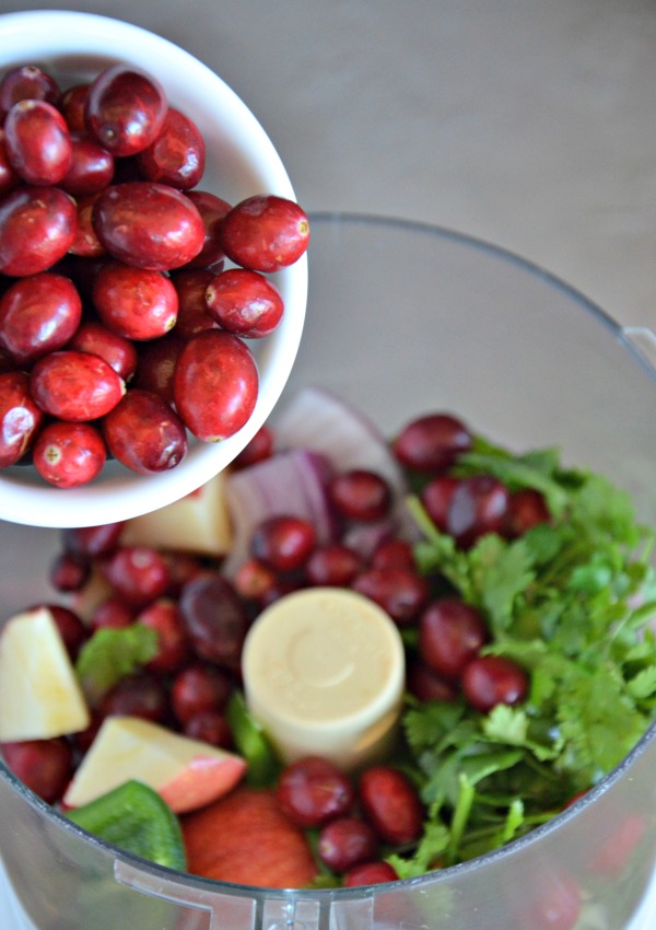 The Thanksgiving Burrito with Cranberry Apple Salsa