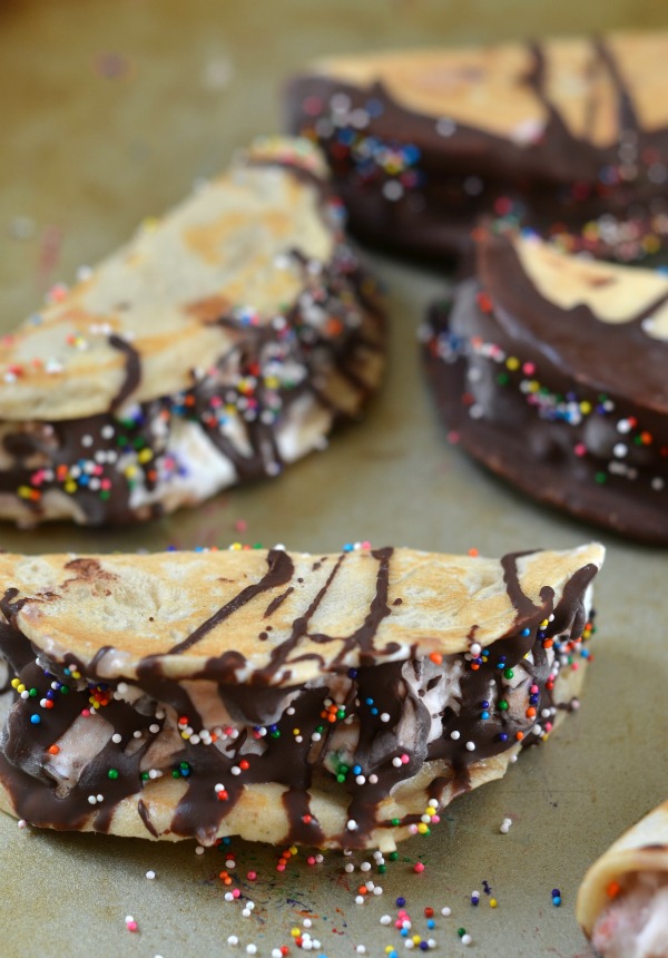 Neapolitan Choco Taco Recipe Mountain Mama Cooks