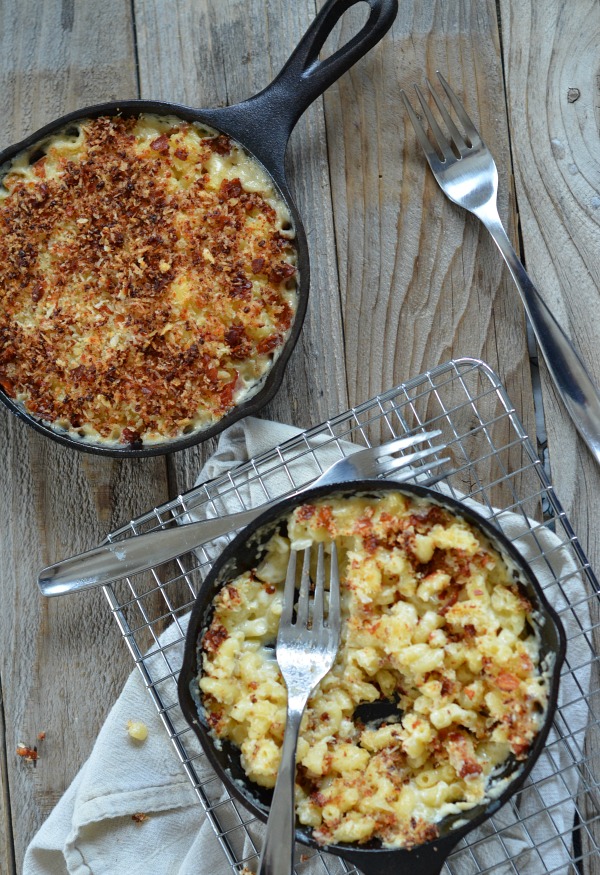 Cheesy Potato and Bacon Skillet - a farmgirl's dabbles