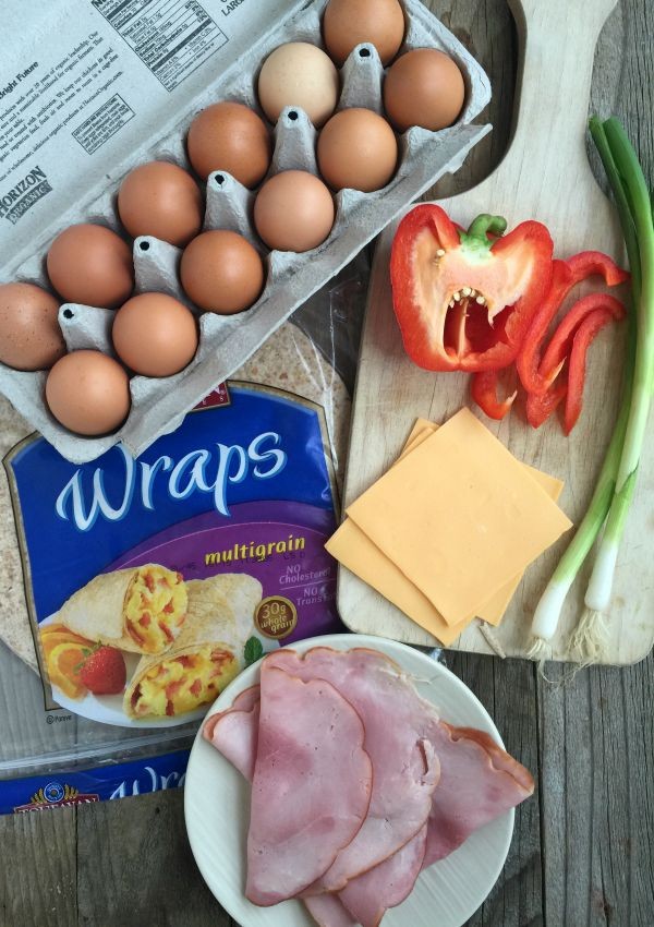 Denver Omelet Breakfast Burritos | mountainmamacooks.com