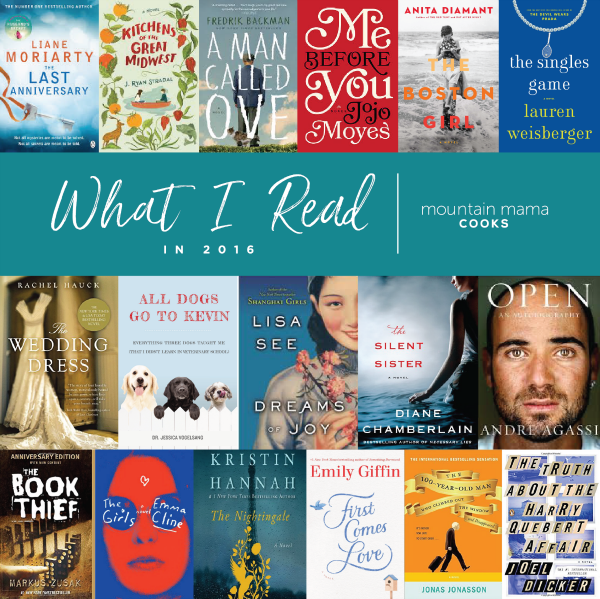 What I read in 2016 | mountainmamacooks.com