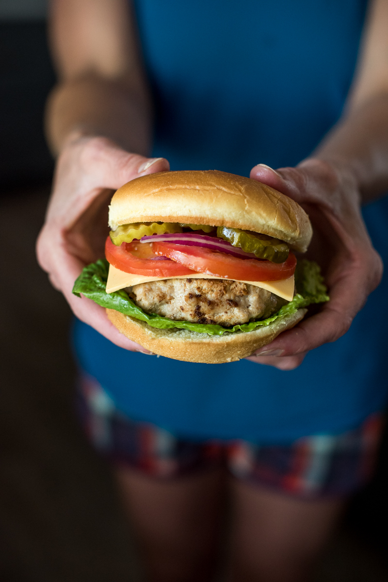 Simple Turkey Burger Recipe - Mountain Mama Cooks